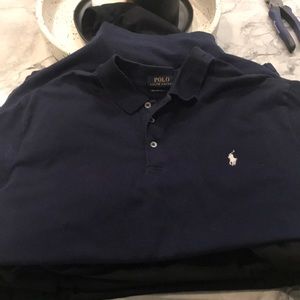 Navy Blue White Horse XXL Polo by Ralph Lauren